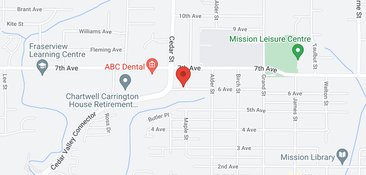 map of 6 32821 6TH AVENUE